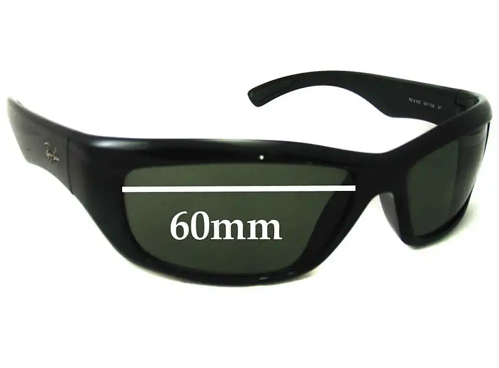 Sunglass Fix Verres de Remplacement pour Ray-Ban RB4160 - 60mm Wide Sunglass Fix Verres de Remplacement pour Ray-Ban RB4160 - 60mm Wide