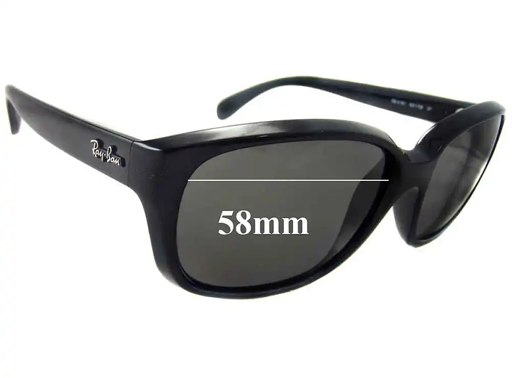 Sunglass Fix Verres de Remplacement pour Ray-Ban RB4161 - 58mm Wide Sunglass Fix Verres de Remplacement pour Ray-Ban RB4161 - 58mm Wide