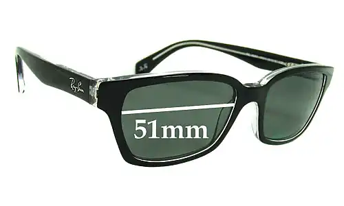 Sunglass Fix Verres de Remplacement pour Ray-Ban RB5280 - 51mm Wide Sunglass Fix Verres de Remplacement pour Ray-Ban RB5280 - 51mm Wide