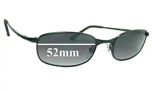 Sunglass Fix Lentilles de Remplacement pour Ray-Ban RB3162 Sleek - 52mm Wide Ray-Ban RB3162 Sleek Lentilles de Remplacement 52mm wide