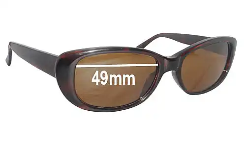 Sunglass Fix Verres de Remplacement pour Ray-Ban B&L W3070 Rituals - 49mm Wide Sunglass Fix Verres de Remplacement pour Ray-Ban B&L W3070 Rituals - 49mm Wide