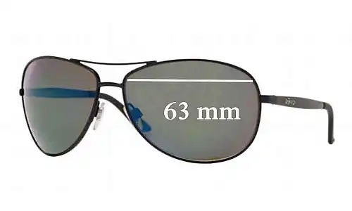 Sunglass Fix Verres de Remplacement pour Revo 3078 - 63mm Wide Sunglass Fix Verres de Remplacement pour Revo 3078 - 63mm Wide