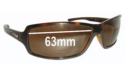 Sunglass Fix Verres de Remplacement pour Revo RE4037 Thrive - 63mm Wide Sunglass Fix Verres de Remplacement pour Revo RE4037 Thrive - 63mm Wide