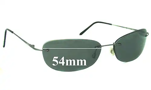 Sunglass Fix Verres de Remplacement pour Revo 3038 - 54mm Wide Sunglass Fix Verres de Remplacement pour Revo 3038 - 54mm Wide