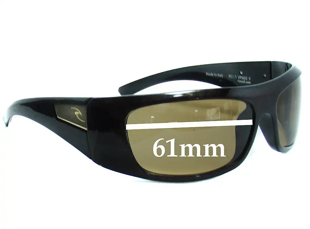 Sunglass Fix Verres de Remplacement pour Rip Curl Bells - 61mm Wide Sunglass Fix Verres de Remplacement pour Rip Curl Bells - 61mm Wide