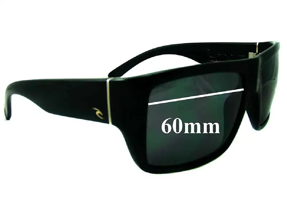Sunglass Fix Lentilles de Remplacement pour Rip Curl Raglan - 60mm Wide Sunglass Fix Lentilles de Remplacement pour Rip Curl Raglan - 60mm Wide