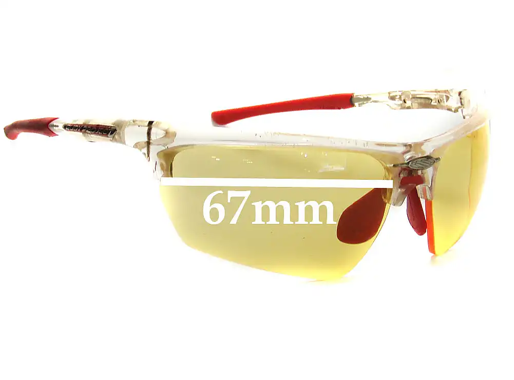 Sunglass Fix Verres de Remplacement pour Rudy Project Noyz - 67mm Wide Sunglass Fix Verres de Remplacement pour Rudy Project Noyz - 67mm Wide
