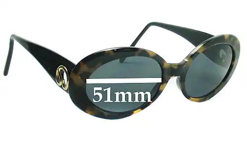 Sunglass Fix Verres de Remplacement pour St. John ST JOHN S 500 - 51mm Wide Sunglass Fix Verres de Remplacement pour St. John ST JOHN S 500 - 51mm Wide