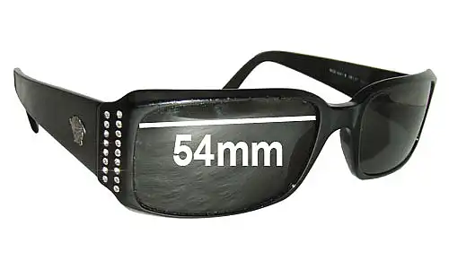 Sunglass Fix Lentilles de Remplacement pour Versace MOD 4041 - 54mm Wide Versace MOD 4041 Lentilles de Remplacement 54mm wide