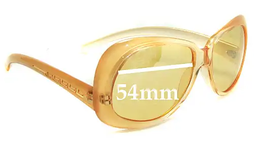 Sunglass Fix Verres de Remplacement pour Versace MOD 739 - 54mm Wide Sunglass Fix Verres de Remplacement pour Versace MOD 739 - 54mm Wide
