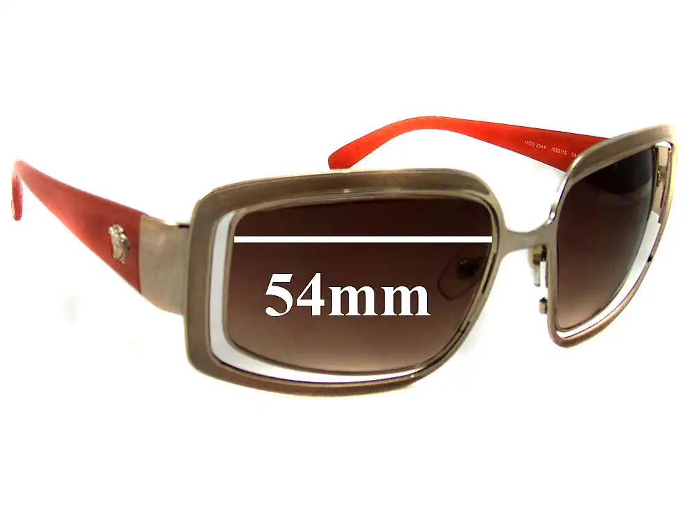 Sunglass Fix Verres de Remplacement pour Versace MOD 2044 - 54mm Wide Sunglass Fix Verres de Remplacement pour Versace MOD 2044 - 54mm Wide