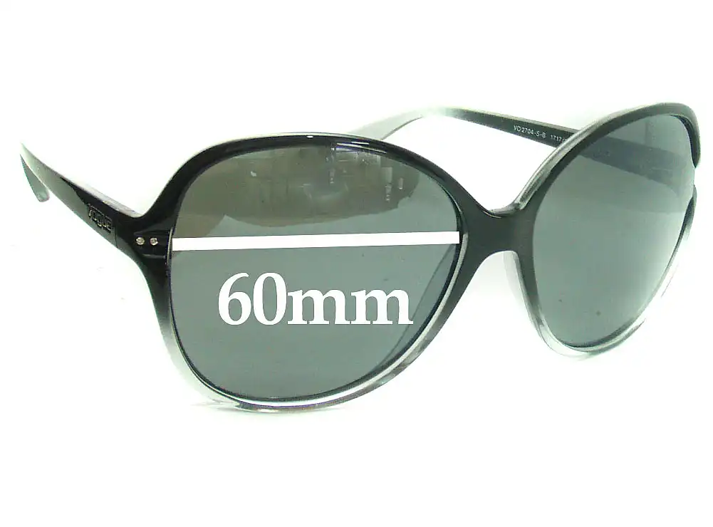 Sunglass Fix Verres de Remplacement pour Vogue VO2704 - 60mm Wide Sunglass Fix Verres de Remplacement pour Vogue VO2704 - 60mm Wide