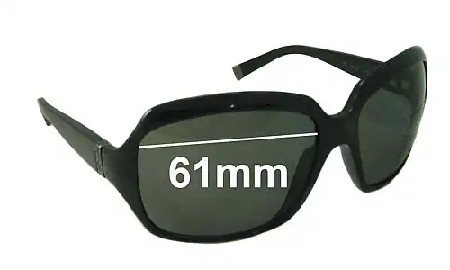 Sunglass Fix Verres de Remplacement pour Calvin Klein CK3075S - 61mm Wide Sunglass Fix Verres de Remplacement pour Calvin Klein CK3075S - 61mm Wide