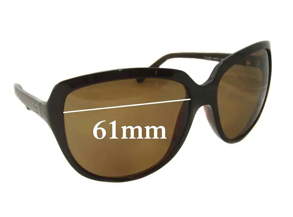 Sunglass Fix Verres de Remplacement pour Dolce & Gabbana DG8069 - 61mm Wide Sunglass Fix Verres de Remplacement pour Dolce & Gabbana DG8069 - 61mm Wide