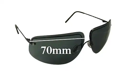 Sunglass Fix Verres de Remplacement pour Hugo Boss 5782 - 70mm Wide Sunglass Fix Verres de Remplacement pour Hugo Boss 5782 - 70mm Wide