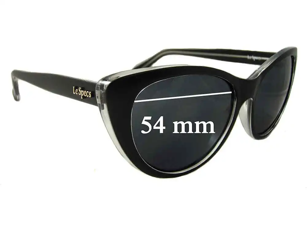 Sunglass Fix Verres de Remplacement pour Le Specs Lethal Clutch - 54mm Wide Sunglass Fix Verres de Remplacement pour Le Specs Lethal Clutch - 54mm Wide