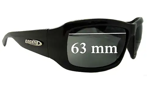 Sunglass Fix Verres de Remplacement pour Legend Scooter - 63mm Wide Sunglass Fix Verres de Remplacement pour Legend Scooter - 63mm Wide