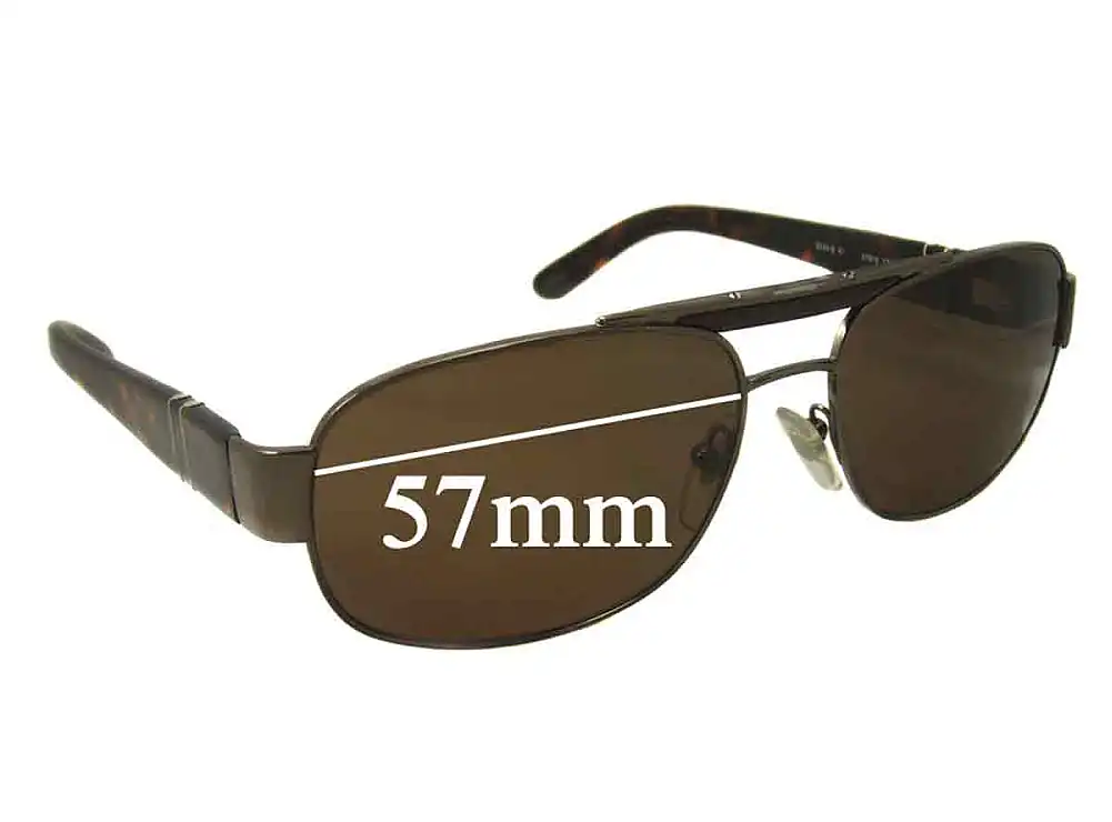 Sunglass Fix Verres de Remplacement pour Persol 2329-S - 57mm Wide Sunglass Fix Verres de Remplacement pour Persol 2329-S - 57mm Wide