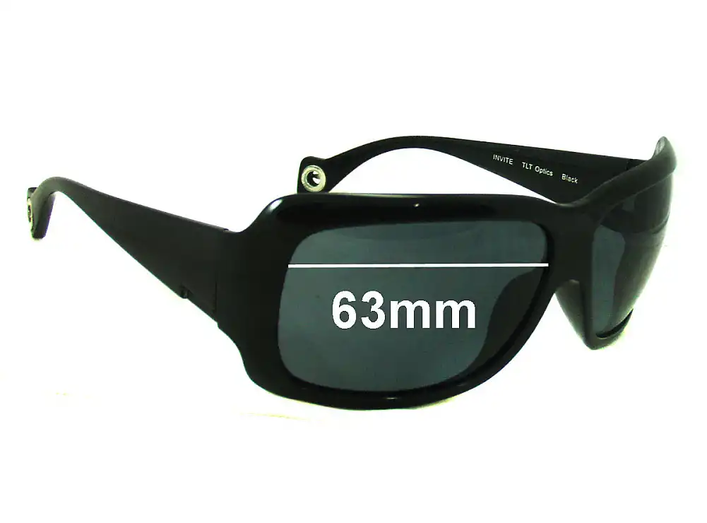 Sunglass Fix Lentilles de Remplacement pour Smith Invite - 63mm Wide Sunglass Fix Lentilles de Remplacement pour Smith Invite - 63mm Wide