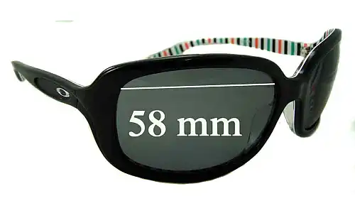 Sunglass Fix Verres de Remplacement pour Oakley Disguise OO2030 - 58mm Wide Sunglass Fix Verres de Remplacement pour Oakley Disguise OO2030 - 58mm Wide