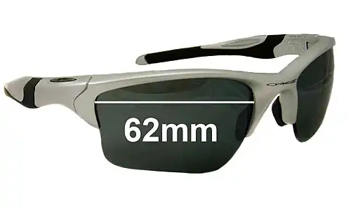 Sunglass Fix Lentilles de Remplacement pour Oakley Half Jacket 2.0 XL OO9154 - 62mm Wide Oakley Half Jacket 2.0 XL OO9154 Lentilles de Remplacement 62mm wide