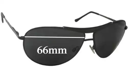 Sunglass Fix Verres de Remplacement pour Hobie 4664 - 66mm Wide Sunglass Fix Verres de Remplacement pour Hobie 4664 - 66mm Wide