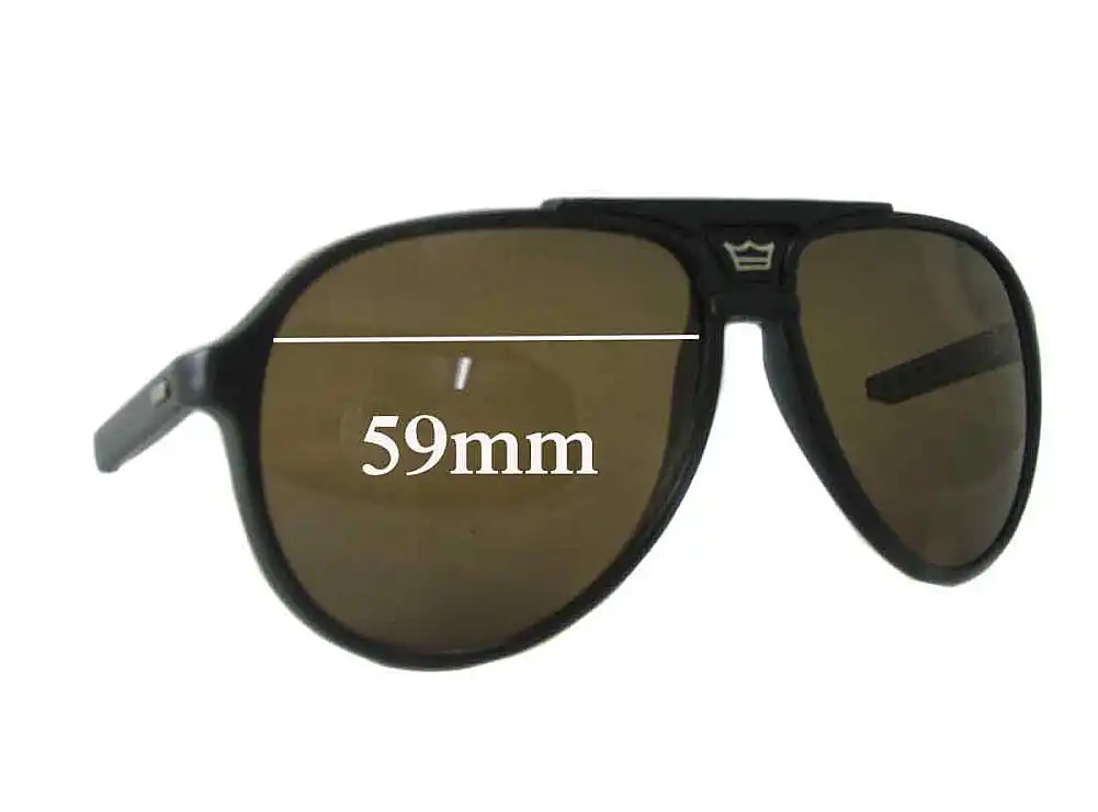 Sunglass Fix Verres de Remplacement pour Bolle Unknown - 59mm Wide Sunglass Fix Verres de Remplacement pour Bolle Unknown - 59mm Wide