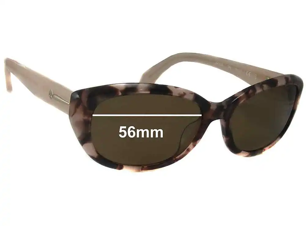 Sunglass Fix Verres de Remplacement pour Calvin Klein CK4152S - 56mm Wide Sunglass Fix Verres de Remplacement pour Calvin Klein CK4152S - 56mm Wide