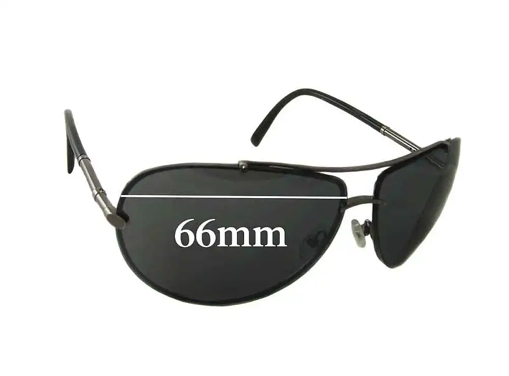 Sunglass Fix Verres de Remplacement pour Calvin Klein CK914S - 66mm Wide Sunglass Fix Verres de Remplacement pour Calvin Klein CK914S - 66mm Wide
