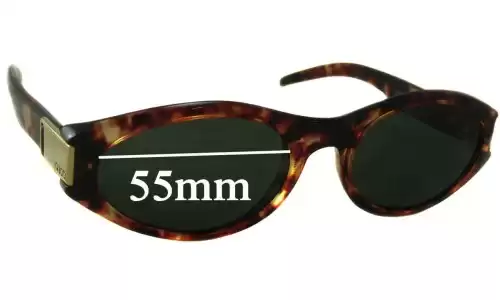 Sunglass Fix Verres de Remplacement pour Gucci GG2411/S - 55mm Wide Sunglass Fix Verres de Remplacement pour Gucci GG2411/S - 55mm Wide