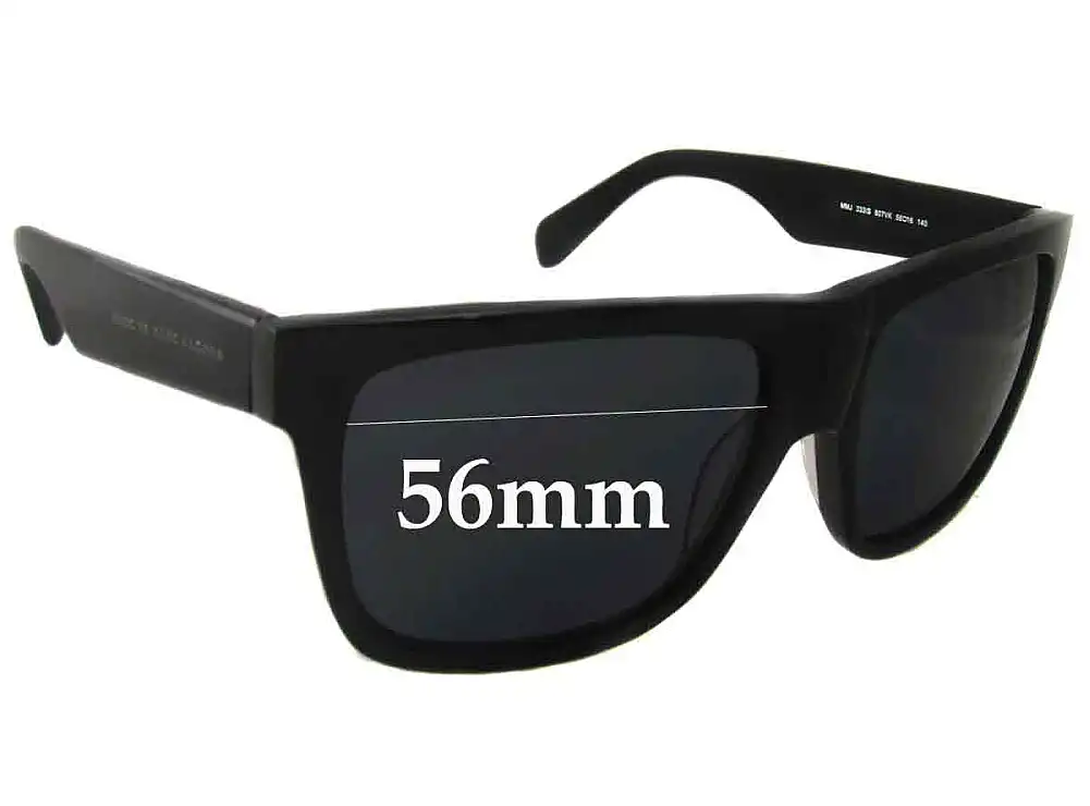 Sunglass Fix Verres de Remplacement pour Marc by Marc Jacobs MMJ 333/S - 56mm Wide Sunglass Fix Verres de Remplacement pour Marc by Marc Jacobs MMJ 333/S - 56mm Wide