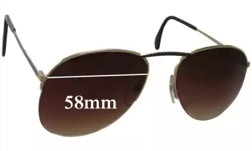 Sunglass Fix Verres de Remplacement pour Neostyle Neostyle - 58mm Wide Sunglass Fix Verres de Remplacement pour Neostyle Neostyle - 58mm Wide