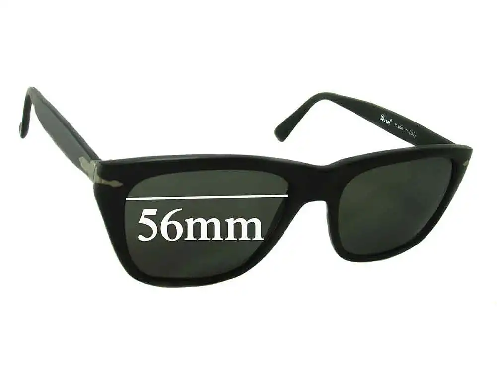 Sunglass Fix Verres de Remplacement pour Persol Ratti 40401 - 56mm Wide Sunglass Fix Verres de Remplacement pour Persol Ratti 40401 - 56mm Wide