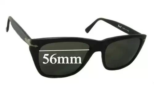 Sunglass Fix Verres de Remplacement pour Persol Ratti 40401 - 56mm Wide Sunglass Fix Verres de Remplacement pour Persol Ratti 40401 - 56mm Wide