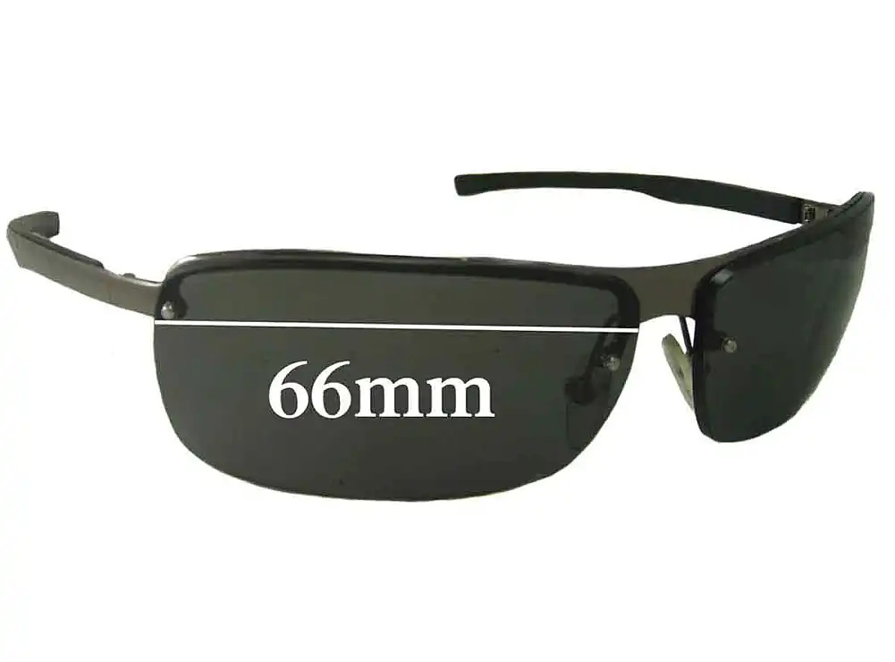 Sunglass Fix Verres de Remplacement pour Police S2869 - 66mm Wide Sunglass Fix Verres de Remplacement pour Police S2869 - 66mm Wide