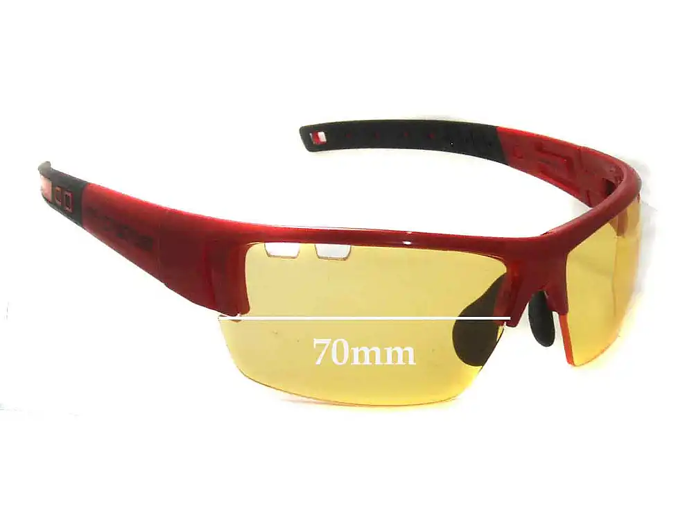 Sunglass Fix Verres de Remplacement pour Ryders Cadence - 70mm Wide Sunglass Fix Verres de Remplacement pour Ryders Cadence - 70mm Wide