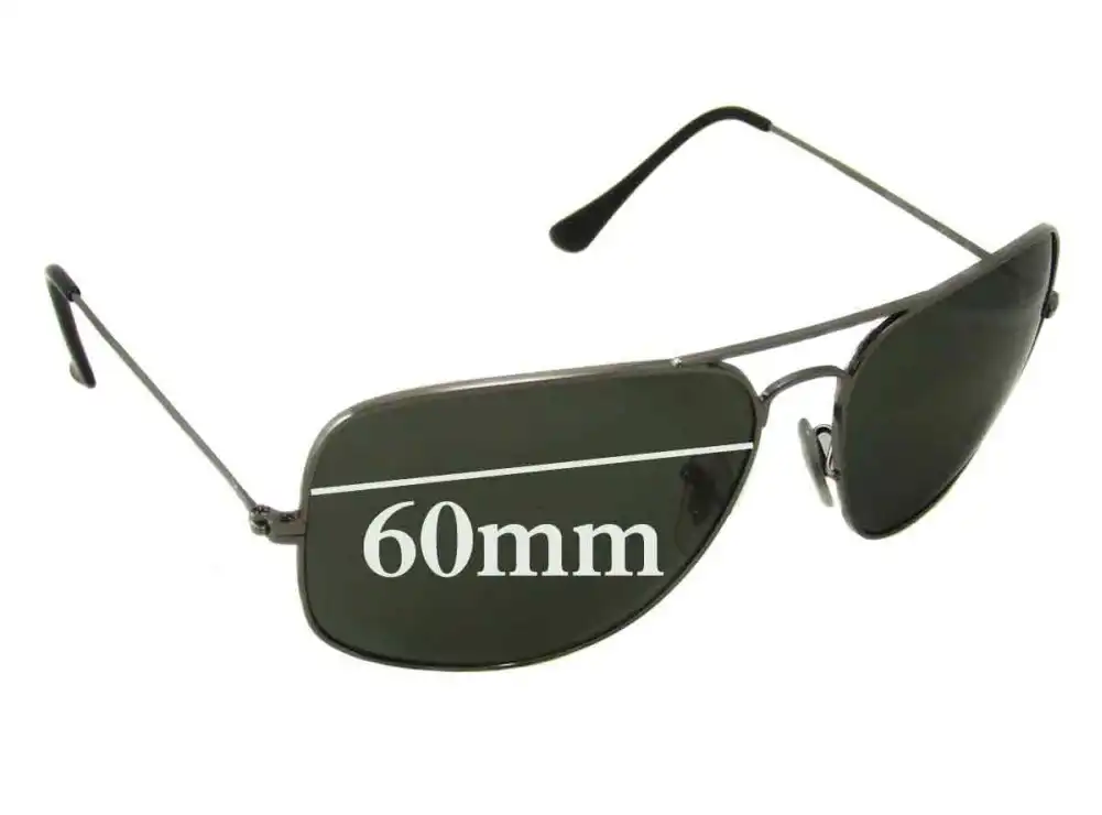 Sunglass Fix Lentilles de Remplacement pour Ray-Ban RB3363 - 60mm Wide Sunglass Fix Lentilles de Remplacement pour Ray-Ban RB3363 - 60mm Wide