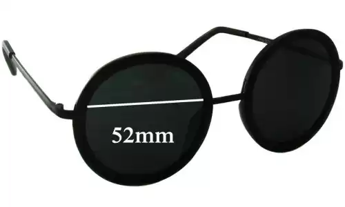 Sunglass Fix Verres de Remplacement pour Rorgge 7778 - 52mm Wide Sunglass Fix Verres de Remplacement pour Rorgge 7778 - 52mm Wide