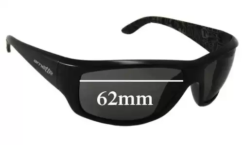 Sunglass Fix Verres de Remplacement pour Arnette Cheat Sheet AN4166 - 62mm Wide Sunglass Fix Verres de Remplacement pour Arnette Cheat Sheet AN4166 - 62mm Wide
