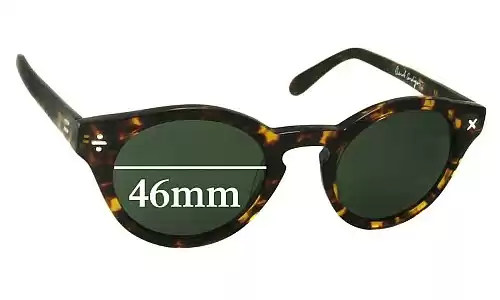 Sunglass Fix Verres de Remplacement pour Derek Cardigan DC7001 - 46mm Wide Sunglass Fix Verres de Remplacement pour Derek Cardigan DC7001 - 46mm Wide