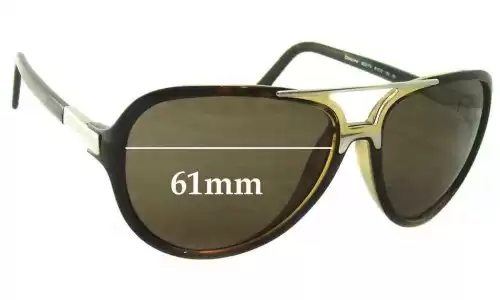 Sunglass Fix Lentilles de Remplacement pour Dolce & Gabbana DG6044 - 61mm Wide Dolce & Gabbana DG6044 Lentilles de Remplacement 61mm wide