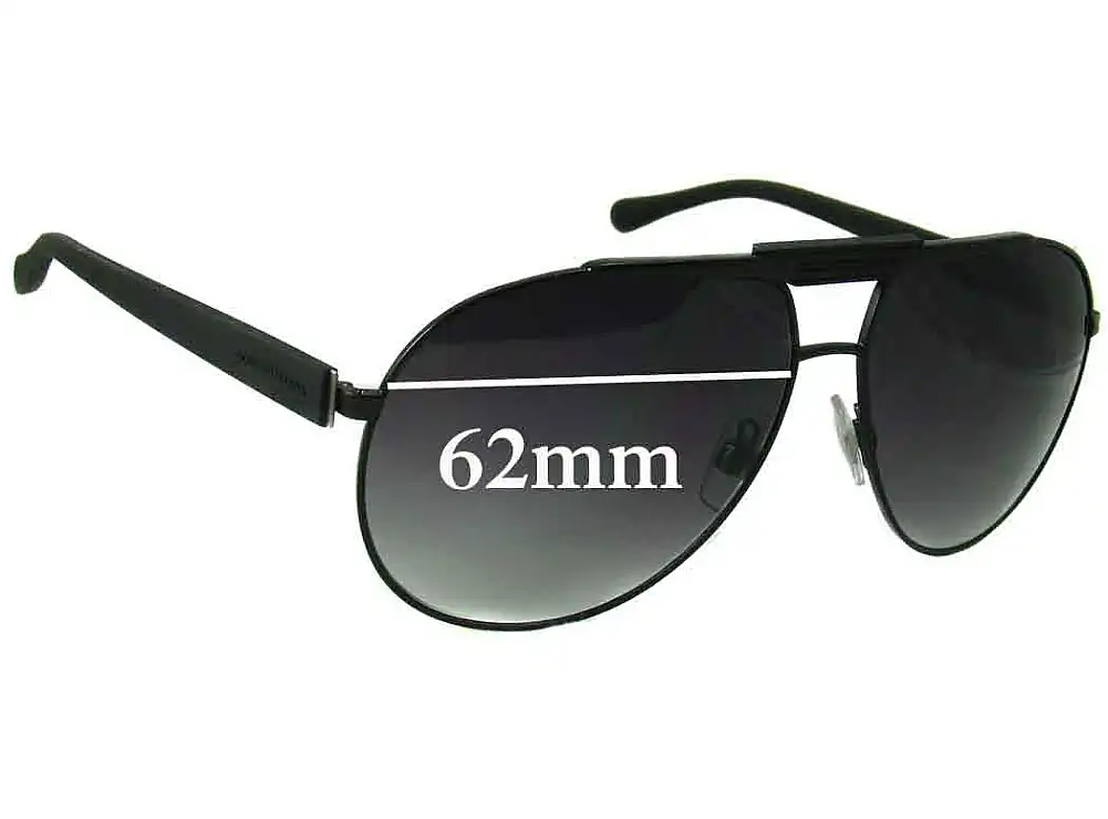 Sunglass Fix Verres de Remplacement pour Dolce & Gabbana DG2119 - 62mm Wide Sunglass Fix Verres de Remplacement pour Dolce & Gabbana DG2119 - 62mm Wide