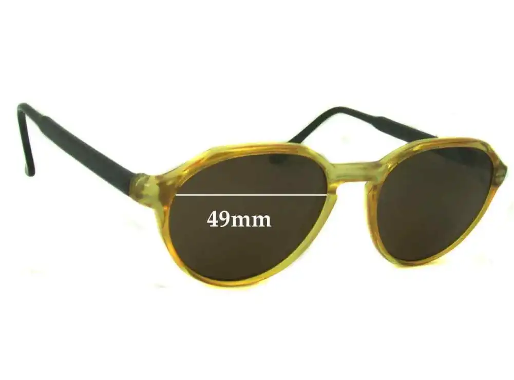 Sunglass Fix Verres de Remplacement pour Fila Unknown Model - 49mm Wide Sunglass Fix Verres de Remplacement pour Fila Unknown Model - 49mm Wide