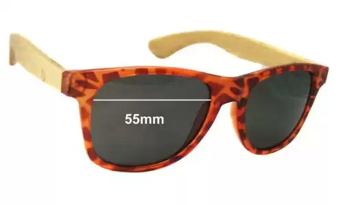 Sunglass Fix Verres de Remplacement pour Gro Collection Gro-Collection - 55mm Wide Sunglass Fix Verres de Remplacement pour Gro Collection Gro-Collection - 55mm Wide