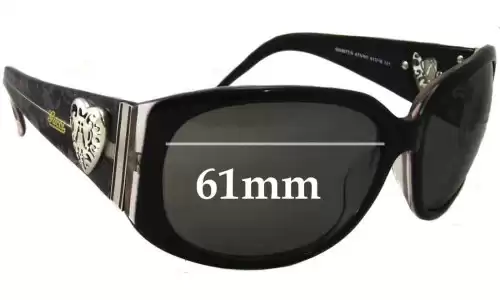 Sunglass Fix Verres de Remplacement pour Gucci GG3077/S - 61mm Wide Sunglass Fix Verres de Remplacement pour Gucci GG3077/S - 61mm Wide