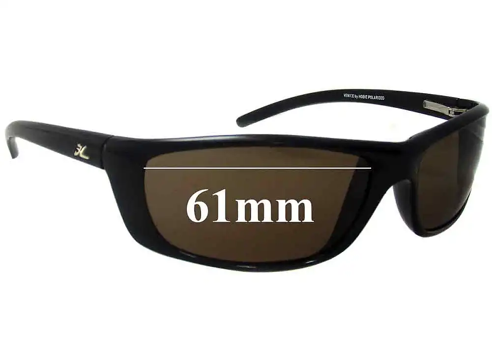 Sunglass Fix Verres de Remplacement pour Hobie Venice - 61mm Wide Sunglass Fix Verres de Remplacement pour Hobie Venice - 61mm Wide