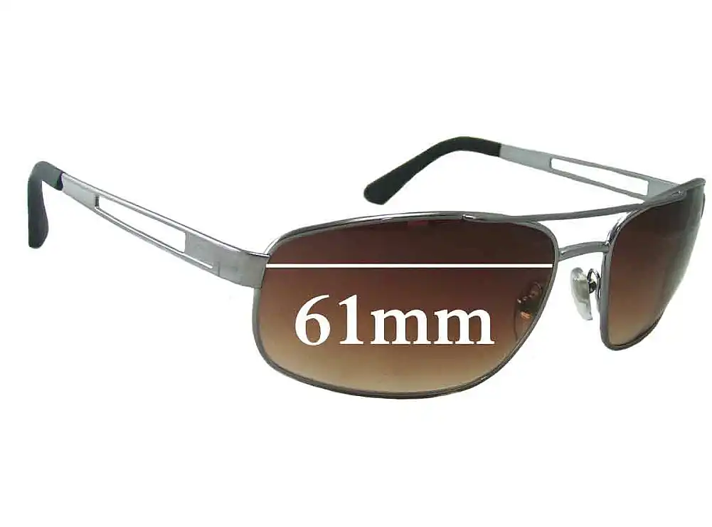 Sunglass Fix Verres de Remplacement pour Killer Loop KL3208 - 61mm Wide Sunglass Fix Verres de Remplacement pour Killer Loop KL3208 - 61mm Wide