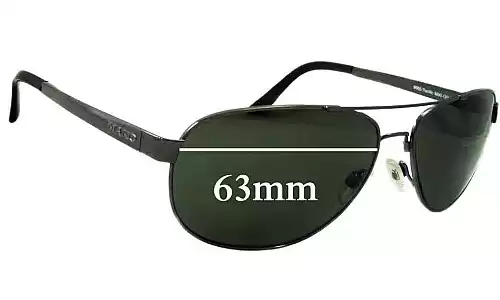 Sunglass Fix Verres de Remplacement pour Mako Pacific 9565 - 63mm Wide Sunglass Fix Verres de Remplacement pour Mako Pacific 9565 - 63mm Wide