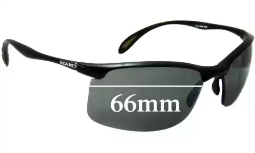 Sunglass Fix Verres de Remplacement pour Mako Diver 9525 - 66mm Wide Sunglass Fix Verres de Remplacement pour Mako Diver 9525 - 66mm Wide
