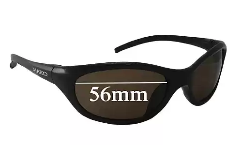 Sunglass Fix Verres de Remplacement pour Mako X-Treme 9350 - 56mm Wide Sunglass Fix Verres de Remplacement pour Mako X-Treme 9350 - 56mm Wide